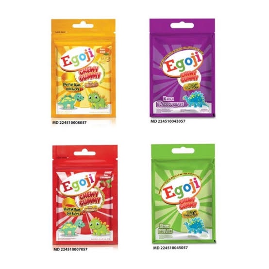 Egoji Gummy Vitamin Hisap Per Sachet ORIGINAL-BPOM