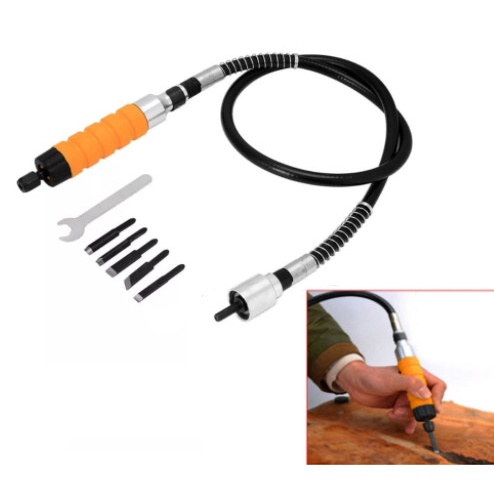 Alat Ukir Pahat Kayu Bor Elektrik Set Electric Wood Carving Tool