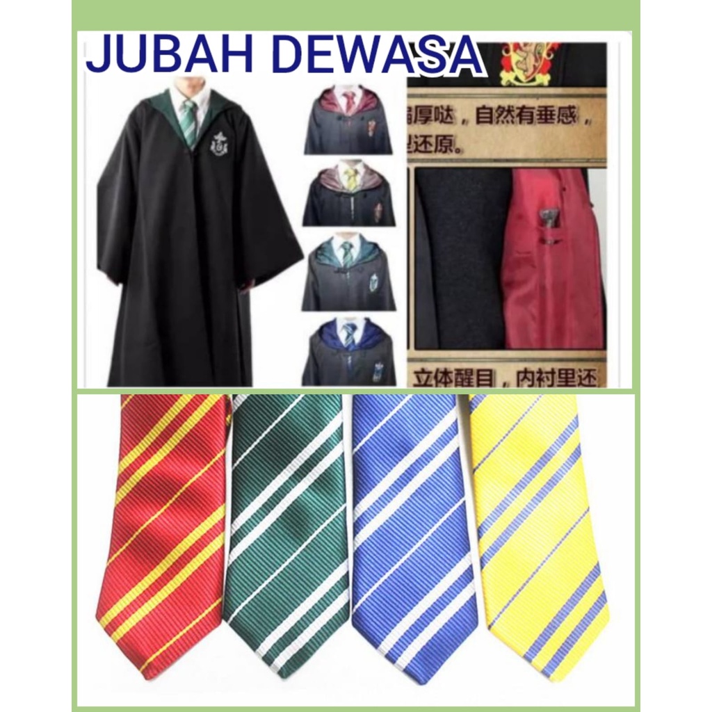 JUBAH  HAR POT dewasa PAKET (Jubah + Dasi )