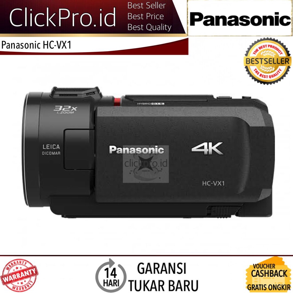 Panasonic HC-VX1 4K HD Camcorder Handycam