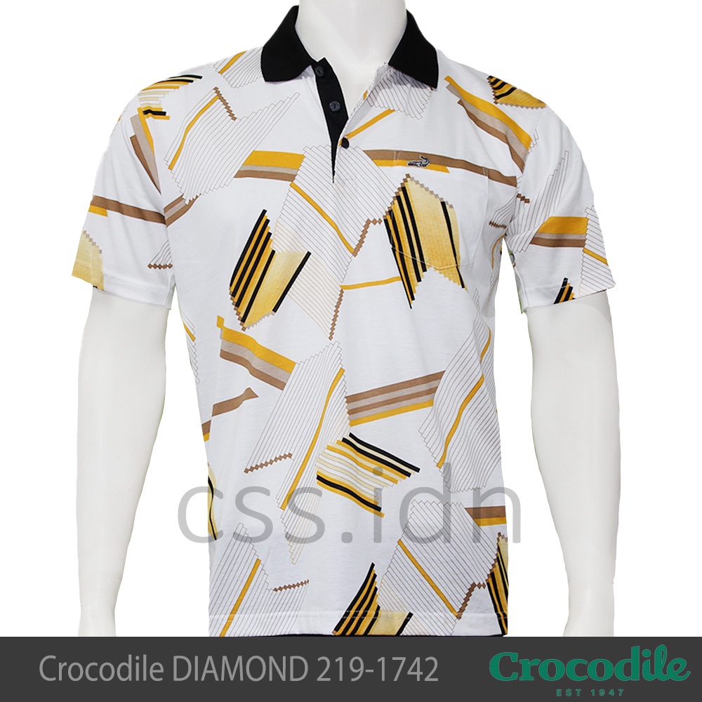 Kaos Kerah Pria Crocodile Diamond 219-1742