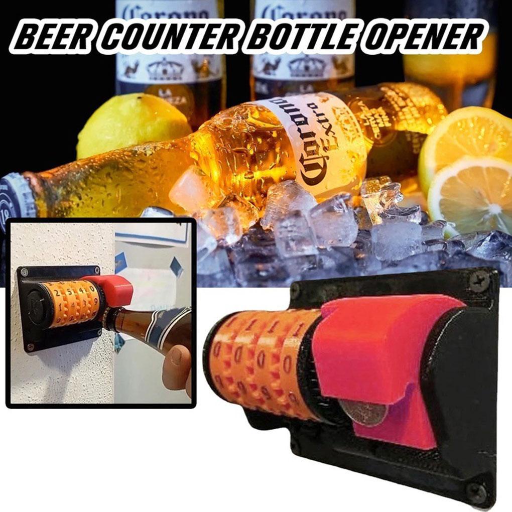 Pembuka Botol Wall Bar Jus Minuman Cap Remover Hemat Tenaga Kerja Restoran Pesta Corkscrew Multifungsi Lid Supply Counter