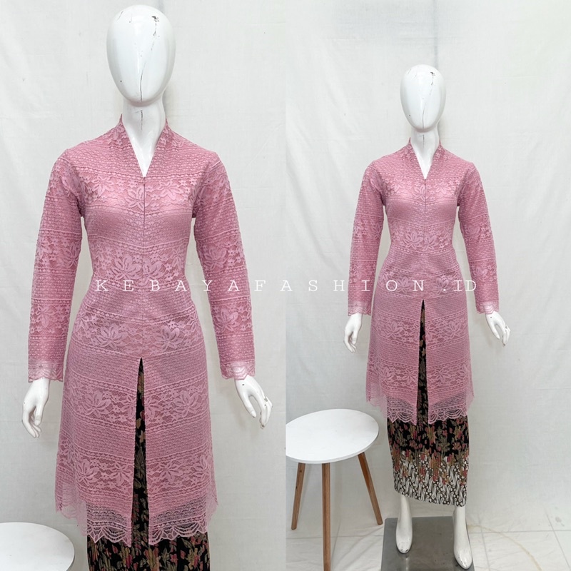 kebaya Modern. brukat busui. kebaya pesta. kebaya tunik busui. brukat modern resleting depan