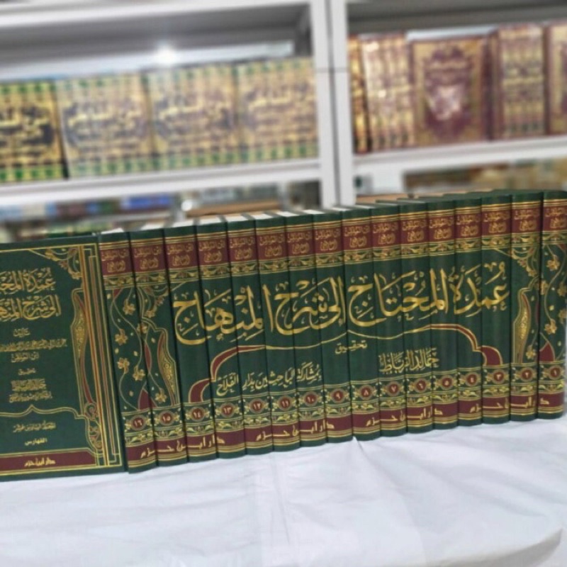 KITAB Umdatul Muhtaj Syarah Minhajut Tholibin Syekh Ibnu al Mulaqin 16 Jilid Cet Beirut Ibnu Hazm Or