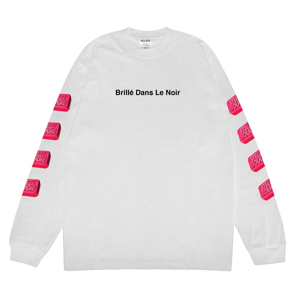 STEEZE.LTD - BOUGIE LONGSLEEVE WHITE