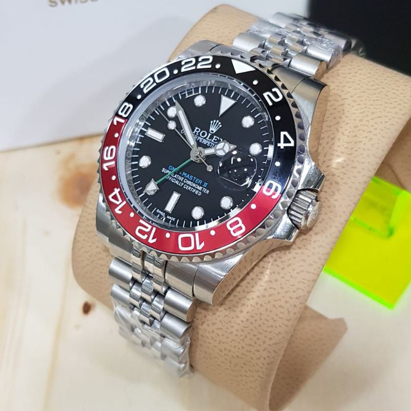 JAM TANGAN PRIA ROLEX GMT MASTER RING BISA DI PUTAR