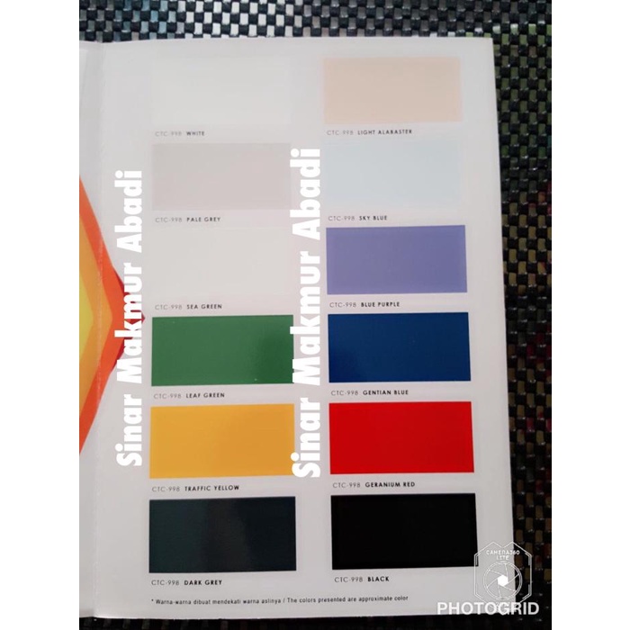 PROPAN CERAKOTE CTC-998 CAT KERAMIK (1SET PRIMER DAN CAT)