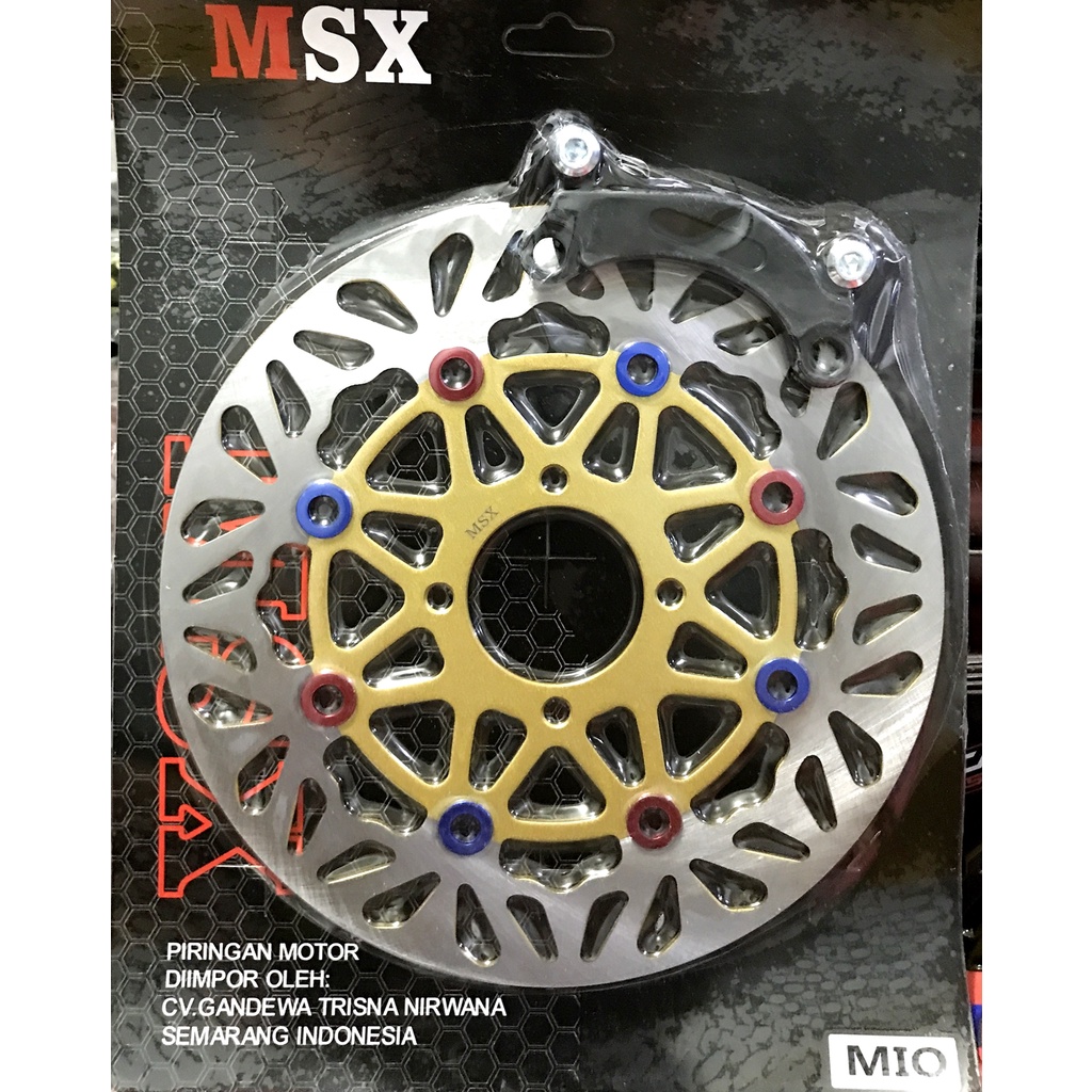 DISC BRAKE 260MM MIO SOUL-MIO SPOORTY SMILE-XEON RC-XEON GT-XRIDE 115 LAMA PIRINGAN CAKRAM DEPAN MIO 260MM COPIAN PSM