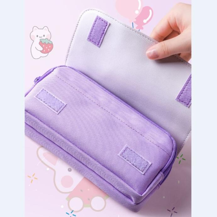 

Gelasa Kotak Pensil Anak Tenteng 3D Squishy Rabbit Cute Flower Dear