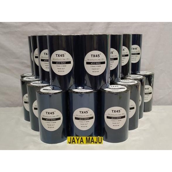 

Sparepart Ribbon Premium Wax 110 X 300 For Zebra - Tsc - Argox - Post