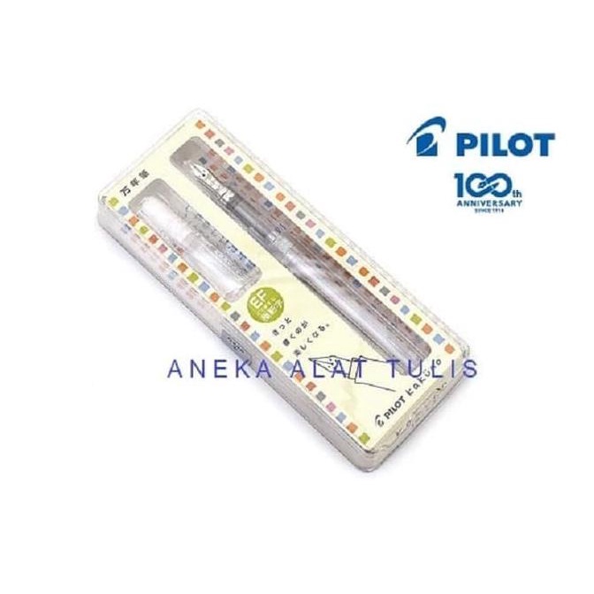 

[COD] PILOT KAKUNO " CLEAR " FOUNTAIN PEN / PEN TINTA FKA-1SR-NC TERPERCAYA Kode 420