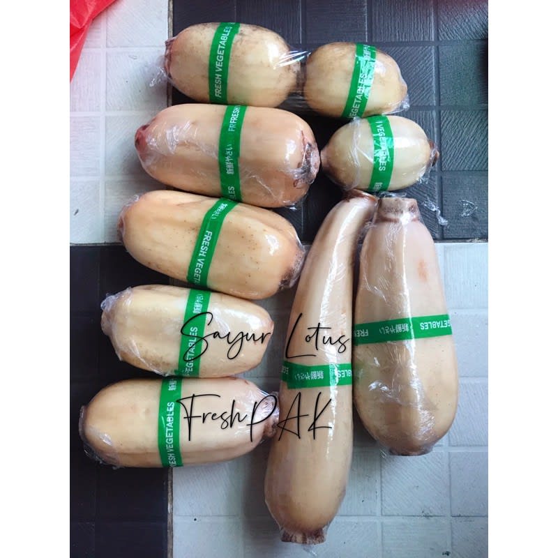 

RB SayurJM Lotus Root 500gr / Akar Teratai / Sayur Segar / Sayuran Segar