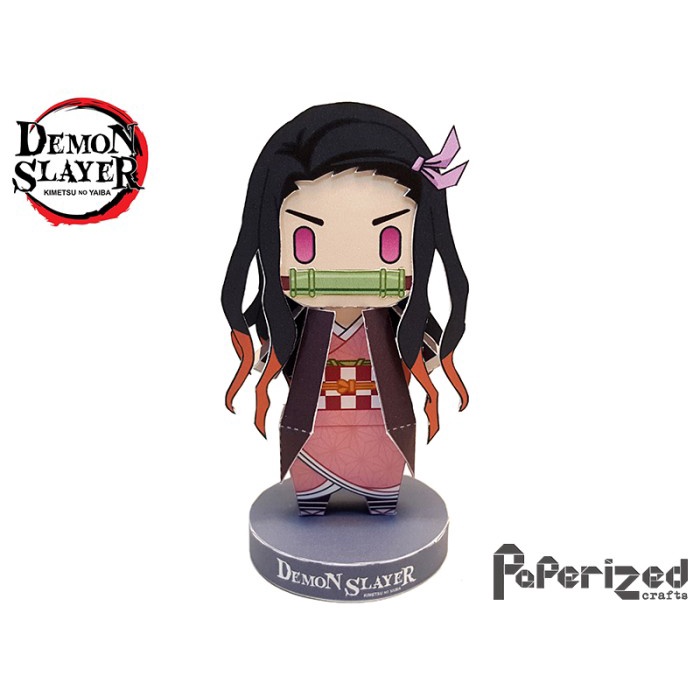 Hemat Anime Figure Papercraft - Demon Slayer Kimetsu No Yaiba - Nezuko Murah