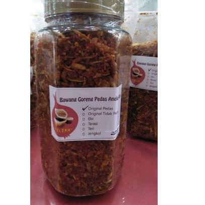 

D0S✤ Bawang Goreng Original Pedas 250gr Serbuuu
