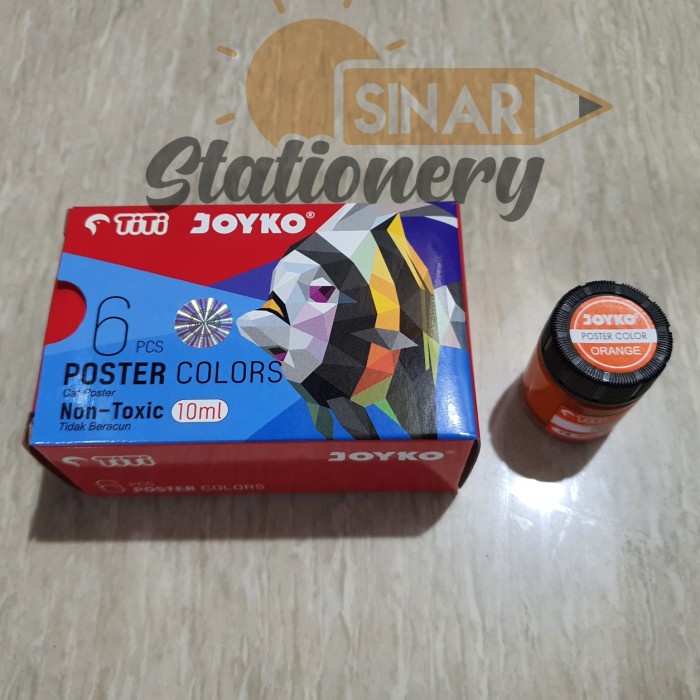 

Dijual Cat Poster Titi Orange Poc 10Ml 1Pak Isi 6Pc Berkualitas