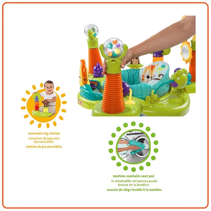 Bright Starts Smiling Safari Activity Jumper