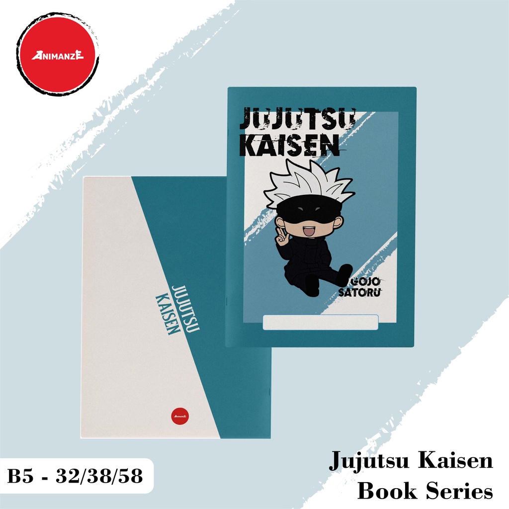 

BUKU TULIS ANIME ( min.beli 2 pcs ) / Anime jujutsu Kaisen / Jujutsu Kaisen / Buku Tulis Sekolah