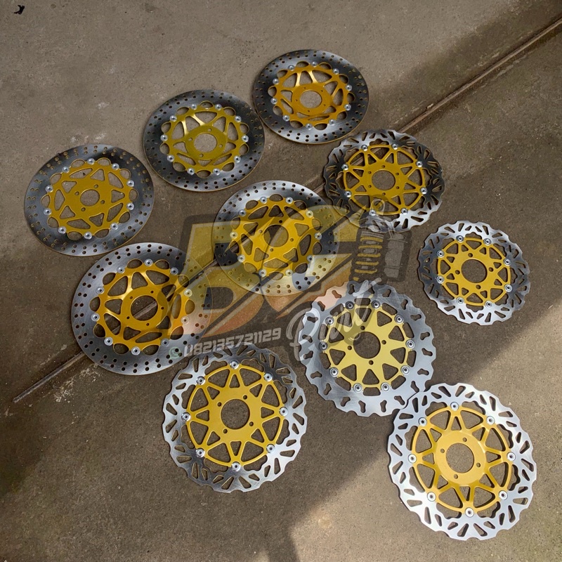 Disk Piringan Cakram igawa mos tdr  300mm Jupiter z fizr rx MX King supra kharisma sogun satria beat