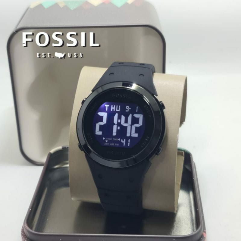 Best Deal! Jam Tangan Fossl Digital Tahan Air Kasual Favorit Kesukaan Bisa COD