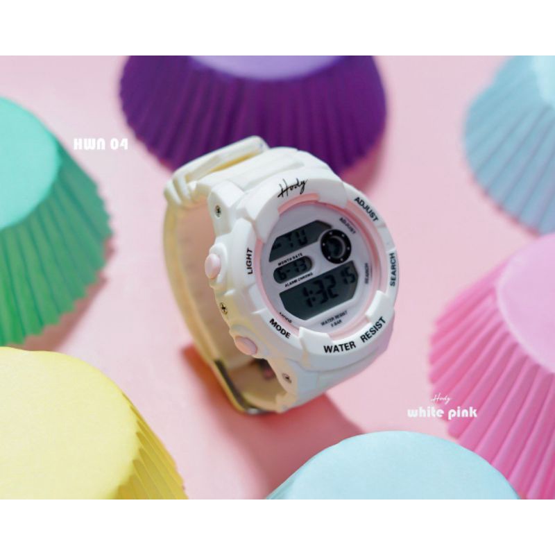 HW-N04 WATCH ORI By HODY BRAND Jam tangan keren + cute ber merk