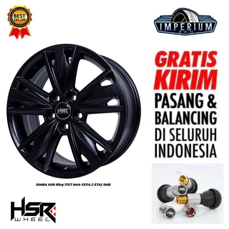 Velg Mobil Terlaris Pelek standart Innova Hsr Simba Ring 17 | Toko Velg