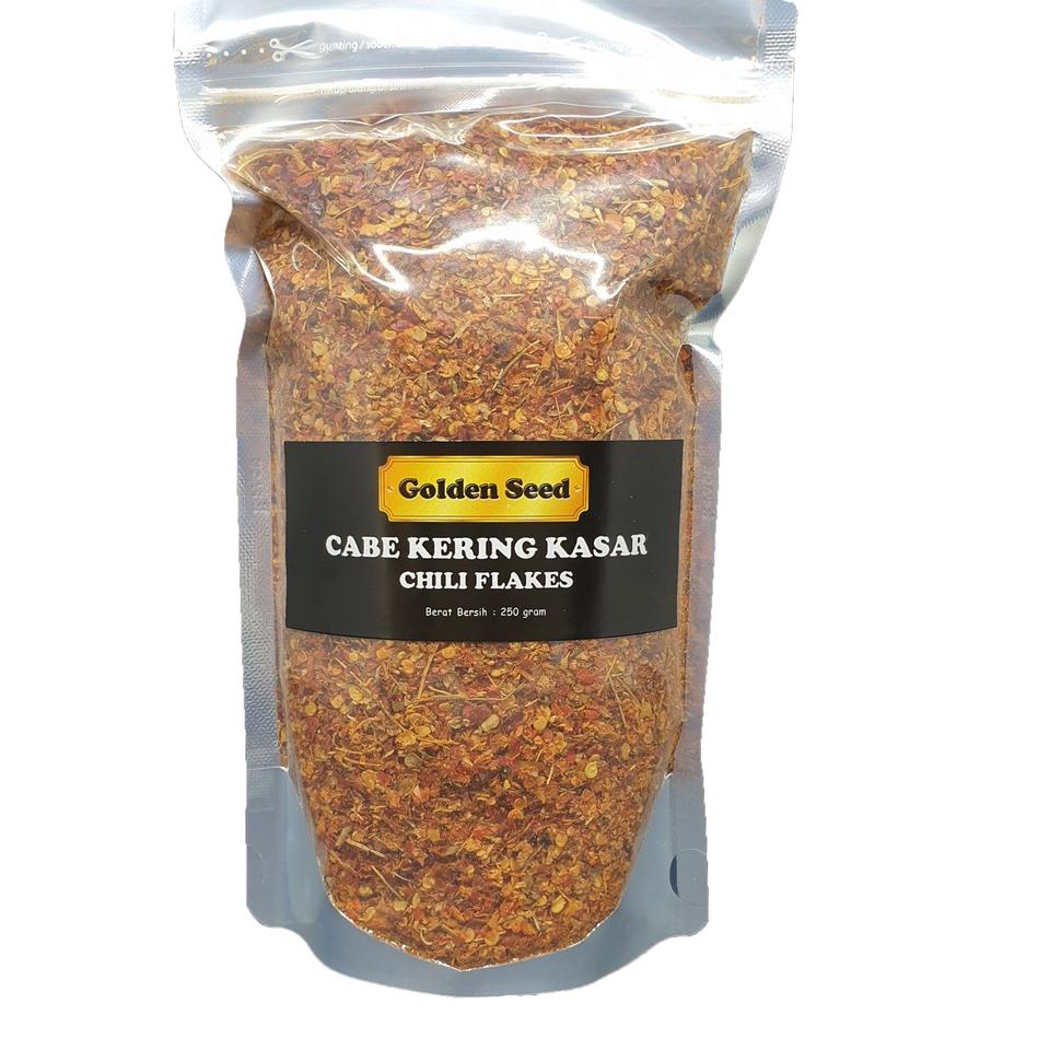 

Terbaru 10.10 CABE KERING KASAR 250 GRAM PREMIUM LOKAL ASLI 100% - CHILI FLAKES 250 GR buruan
