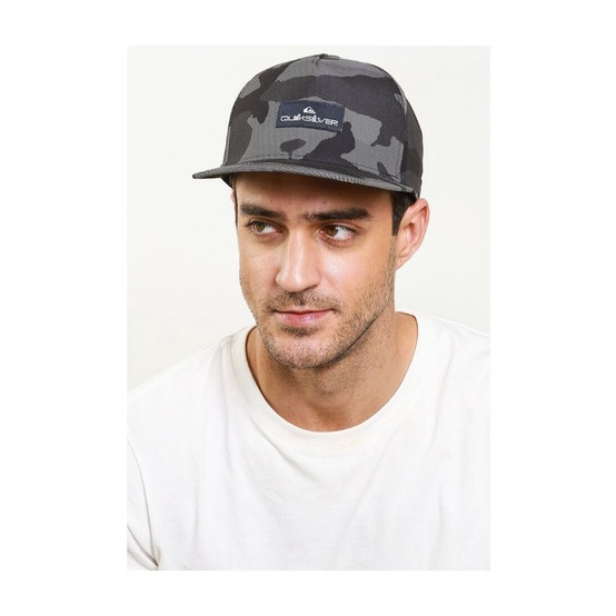 Topi Quiksilver Winded Cap Black Camo