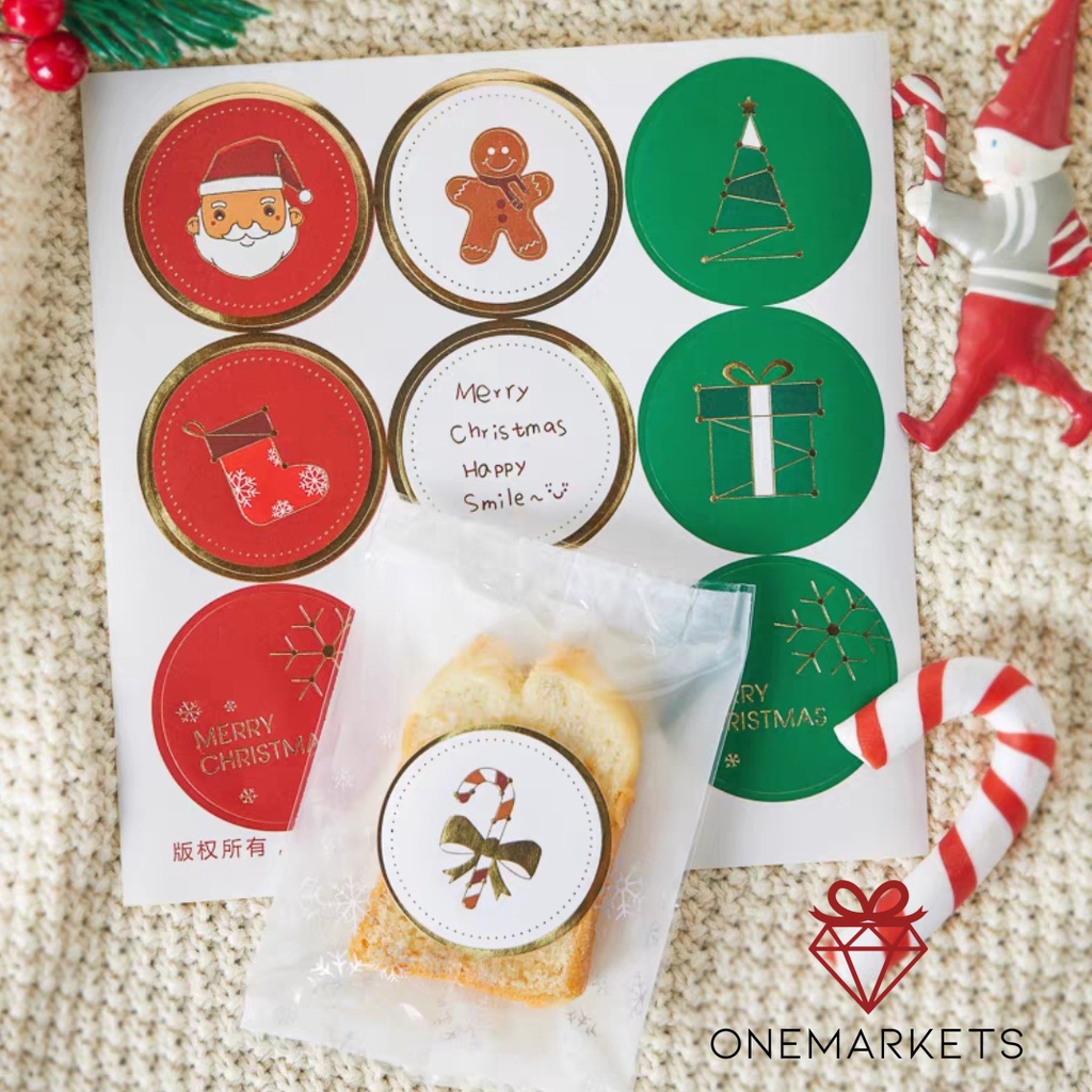 

Stiker Merry Christmas - Stiker Label Natal LL109