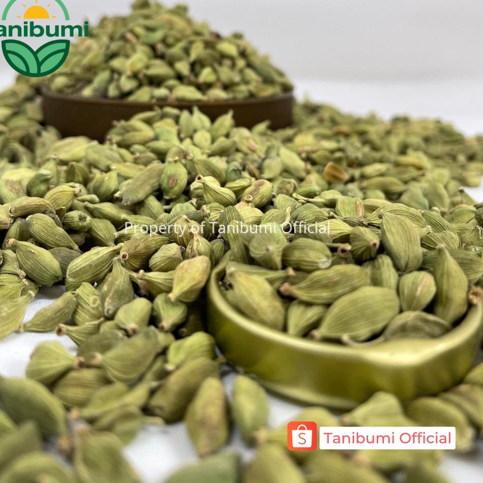 

Kodeg5G0s--Kapulaga Hijau | 50g / 100g | Whole Green Cardamom | Impor Arab / India