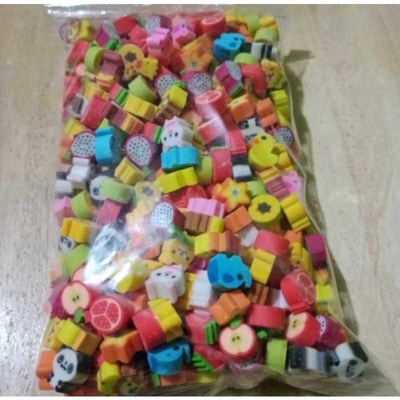 

500gr PENGHAPUS MINI KARAKTER ISI +- 550 PCS - 600 PCS