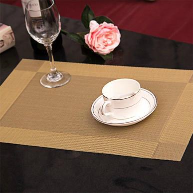 Placemat Kotak / Tatakan Meja Makan Anti Slip Panas / Dekorasi Meja