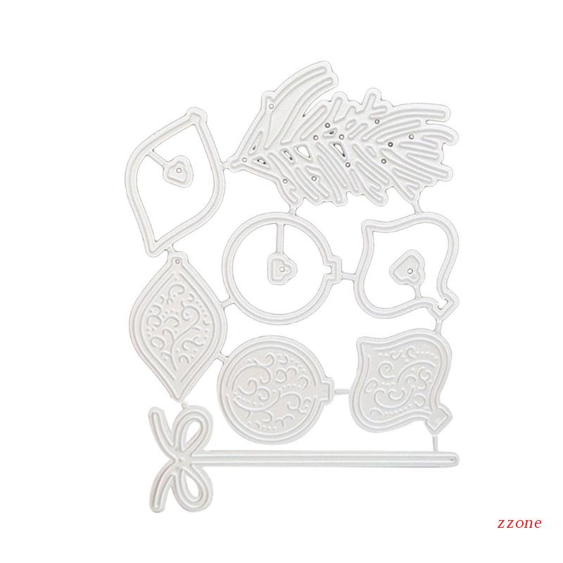 Cetakan Stensil Cutting Dies Motif Buah Natal Bahan Metal Untuk Scrapbook / Craft DIY