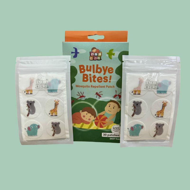 [Isi 5pack / 30pcs] Stiker Anti Nyamuk Bayi - Dewasa / Mosquito Reppelent Patch Lilbul Bulbye Bites