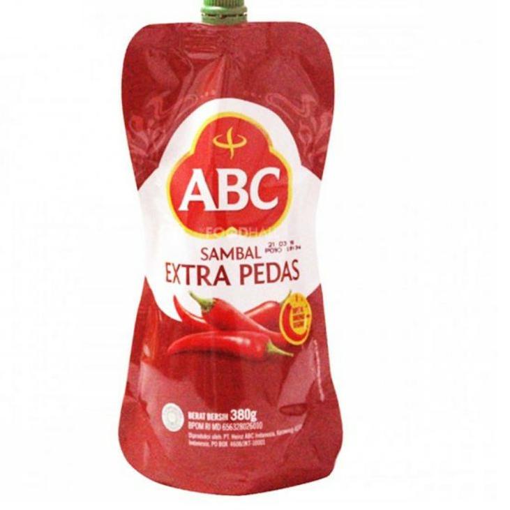 

Terkini Grosir--Saus Sambal Extra Pedas Pouch 350 GR - ABC