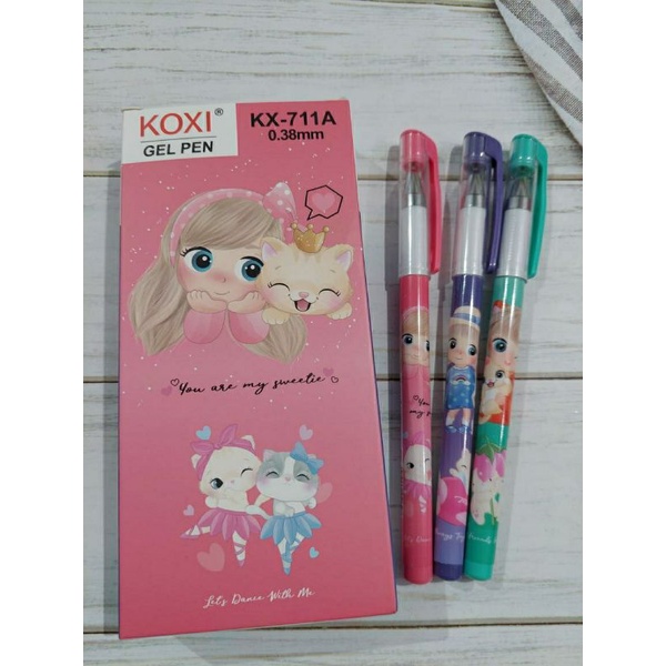

(12PC)Bolpoin Koxi Cute KX-711A