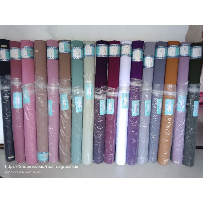 kain meteran abaya WOLFIS EXCLUSIVE original bahan gamis syar'i jilbab syar'i per 5 meter