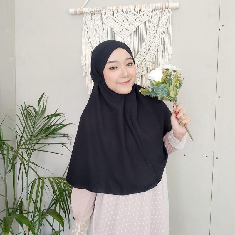KHIMAR AZKIA MARYAM SIMPLE TALI INSTAN/BERGO DIAMOND