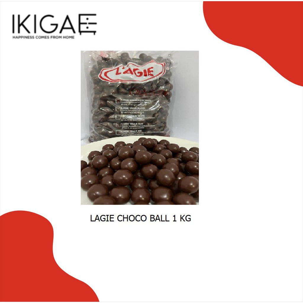 LAGIE COKLAT ISI BISKUIT /  COKLAT LAGIE / LAGIE CHOCO BALL 1 KG