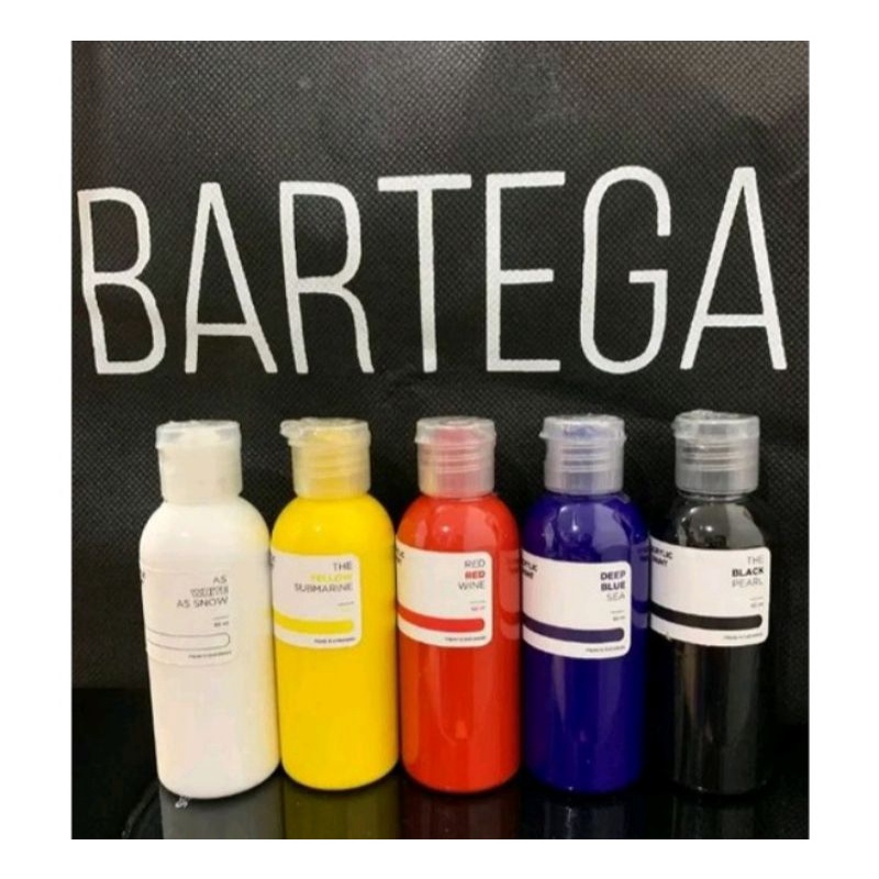 

Bartega Paint set akrilik 5 warna 60ml