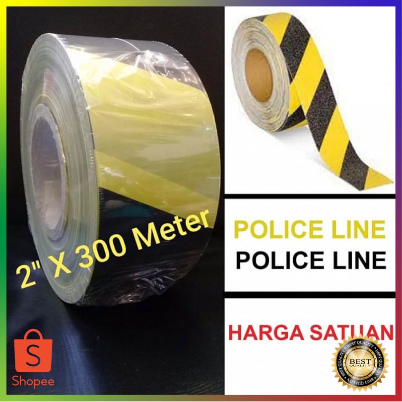 

Super POLICE LINE Garis POLISI Barikade TKP LINE Pembatas Jalan Galian Plast GBU1368 Best Product