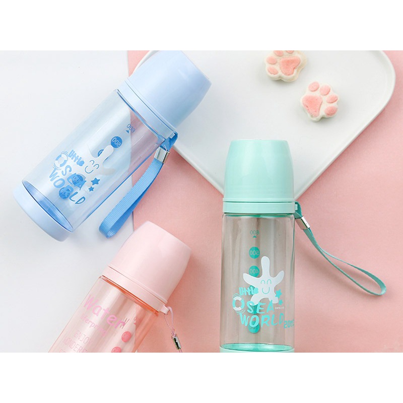 MARKAS66 -- BOTOL MINUM ANAK LITTLE SEA WORLD TERBARU 700 ML KODE ZY 6659