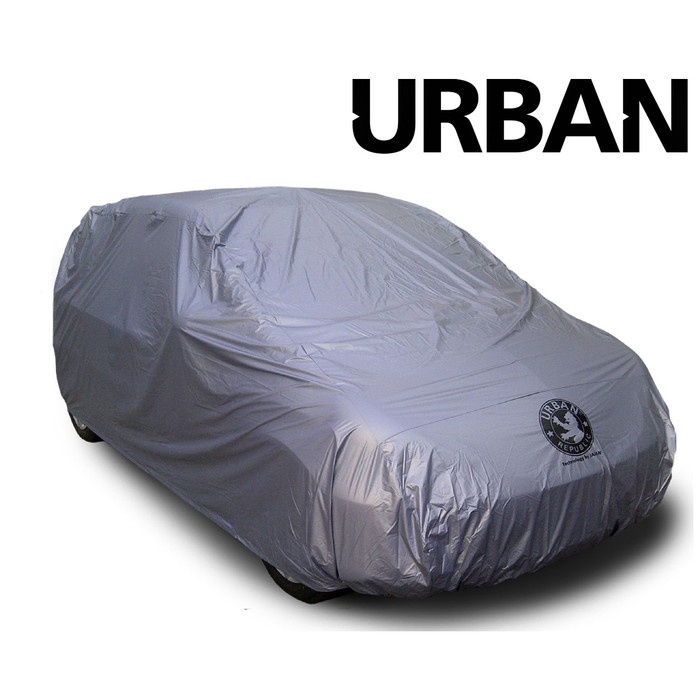 {BEKAS} Cover mobil URBAN Medium MPV Toyota Innova Kijang Nissan X-Trail - SILVER Berkualitas