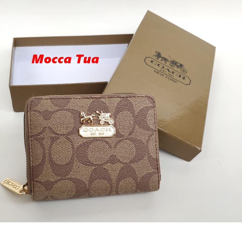 n5✲Murah Banget Dompet Coach Mini Import Free Box / Dompet Kartu Coach 93 ➩