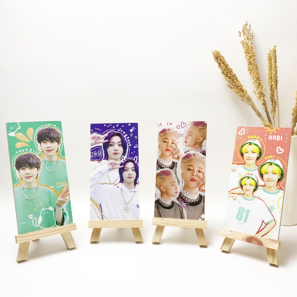 HIASAN DINDING BTS BUTTER 10x20CM COLOR DECOR WALL DECOR PAJANGAN POSTER DEKORASI DINDING KAMAR RUMAH