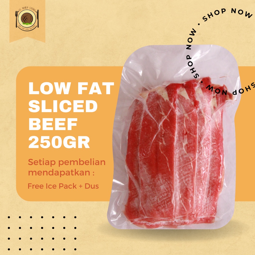 

AUS Low Fat Sliced Beef