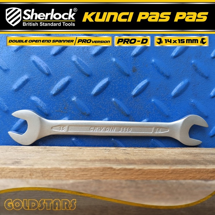 Kunci Pas Pas uk. 14 x 15 mm Original Sherlock (Pro-D Series) (1 pcs)