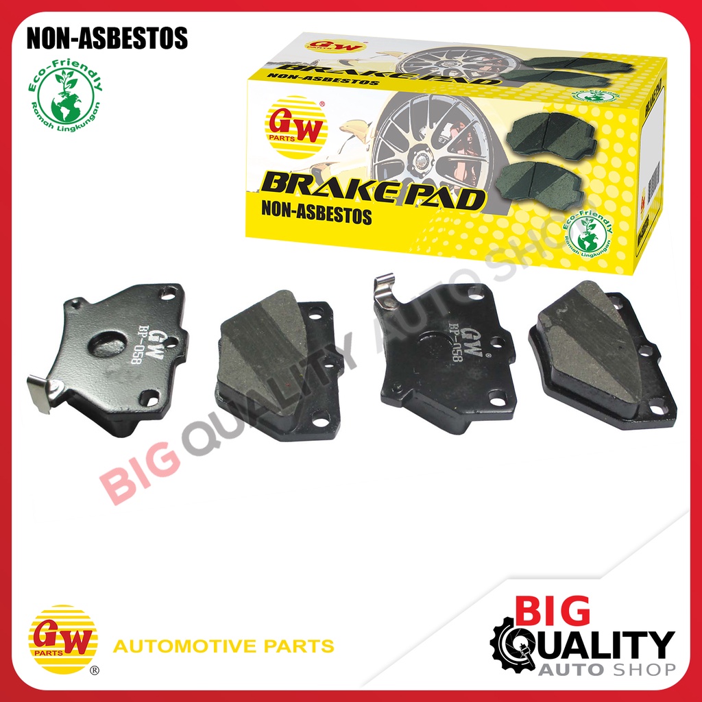 Kampas Rem Cakram Belakang Brake Pad Rear TOYOTA VIOS ALTIS