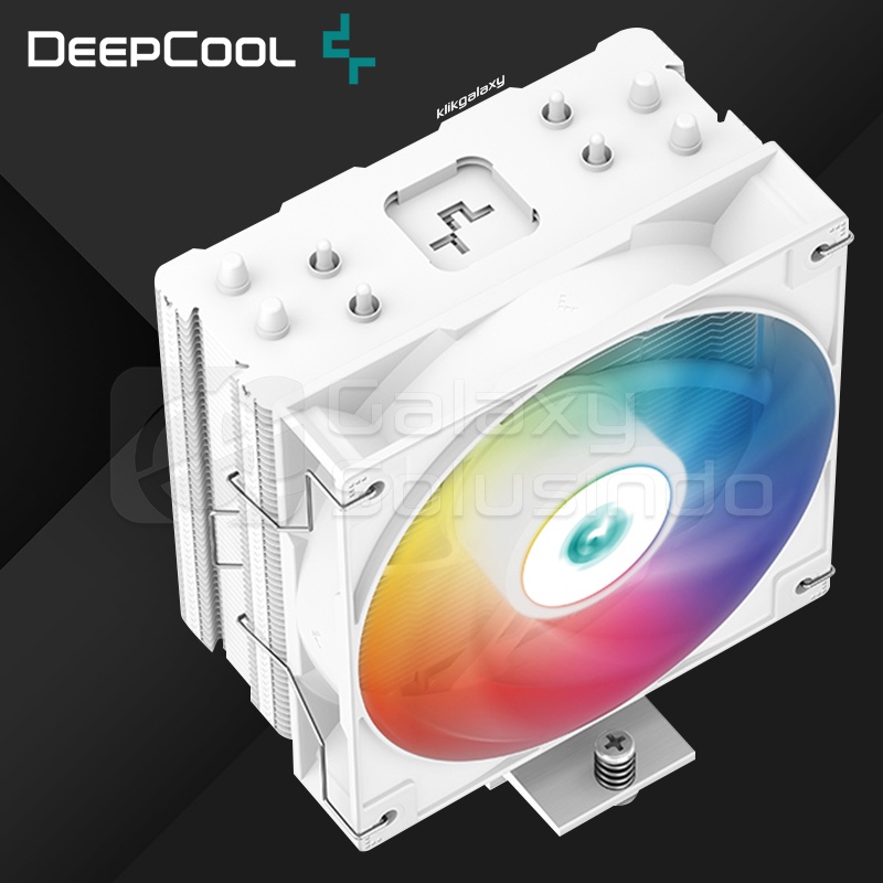 DeepCool AG400 ARGB CPU Cooler - White