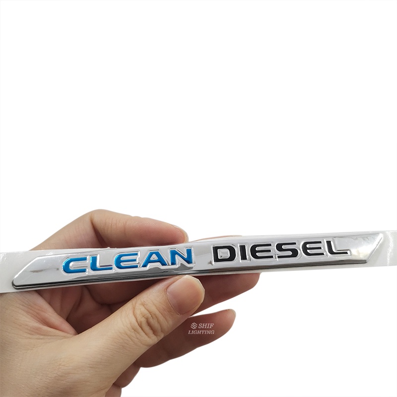 1x ABS Stiker Emblem DIESEL Mitsubishi Montero Mivec Bersih ABS