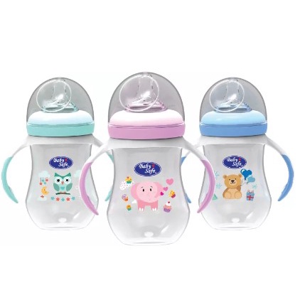 Botol Susu Bayi Baby Safe Wide Neck Bottle 250ml WN002/WN05/WN30 Babysafe